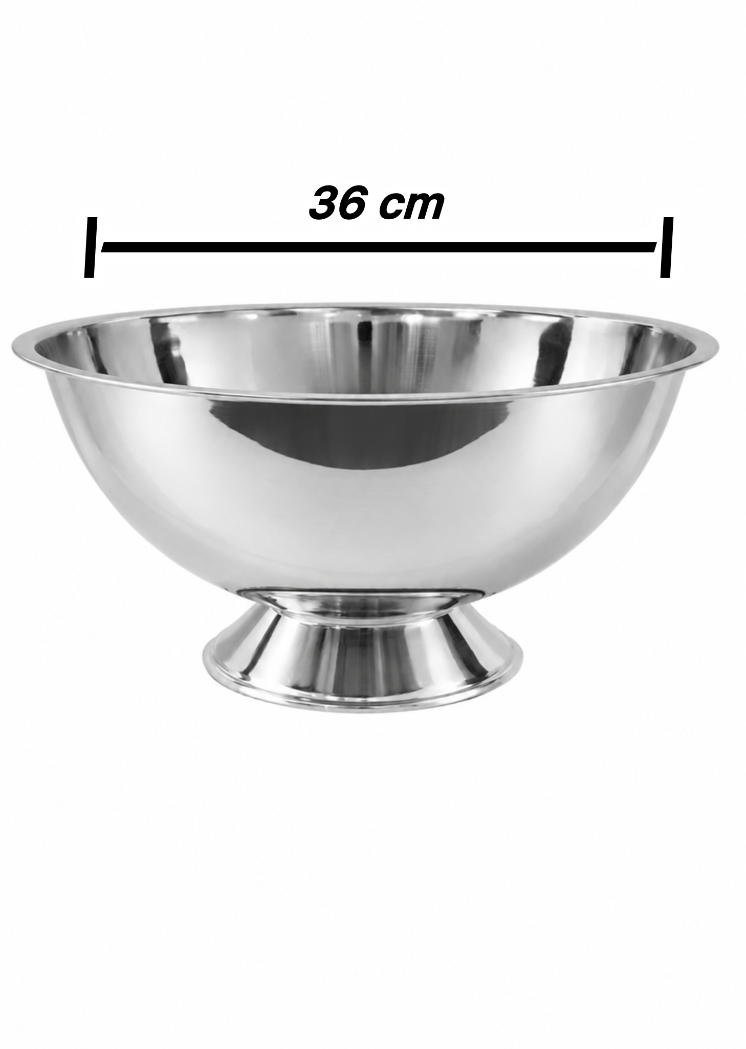 Frapieră din inox 36 cm – Eleganță și capacitate generoasă