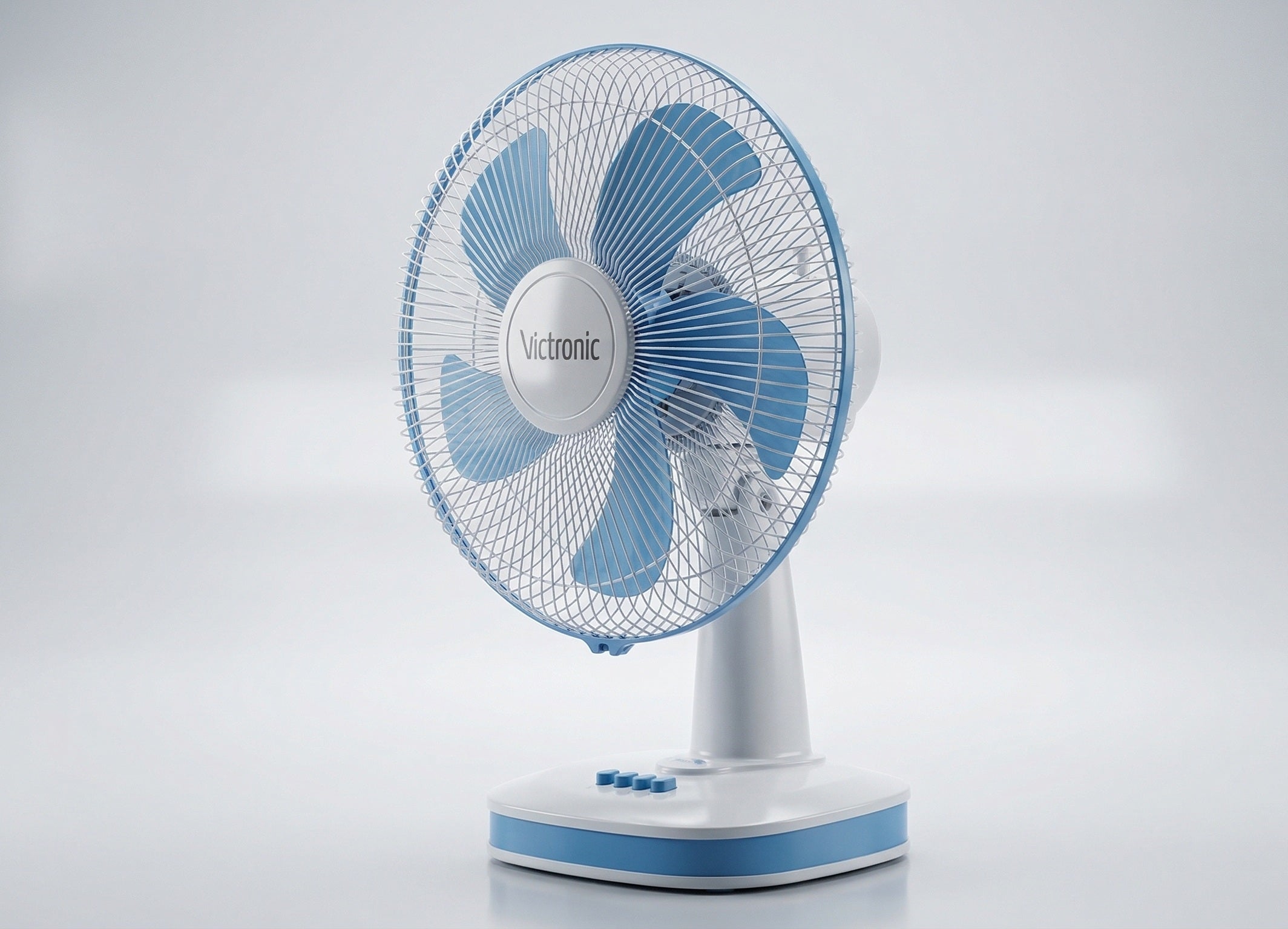 Ventilator pentru birou, 40 cm, 3 trepte de viteza, 45 W, Victronic