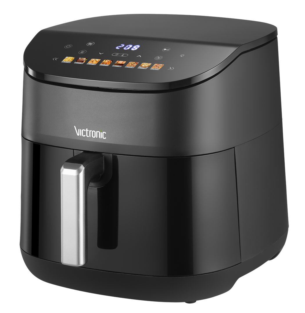 Friteuza cu aer cald, cronometru 0-60 min, 7.40 l, 2500-3000 W, Victronic