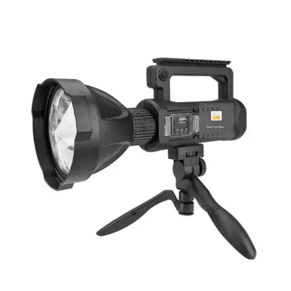LANTERNA LED, REINCARCABILA, FUNCTIE POWERBANK, 4 MODURI ILUMINARE, TREPIED INCLUS