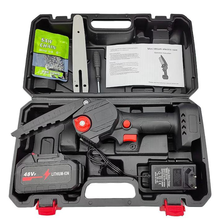Mini-Ferăstrău Electric cu Lanț OKBOONS 48V