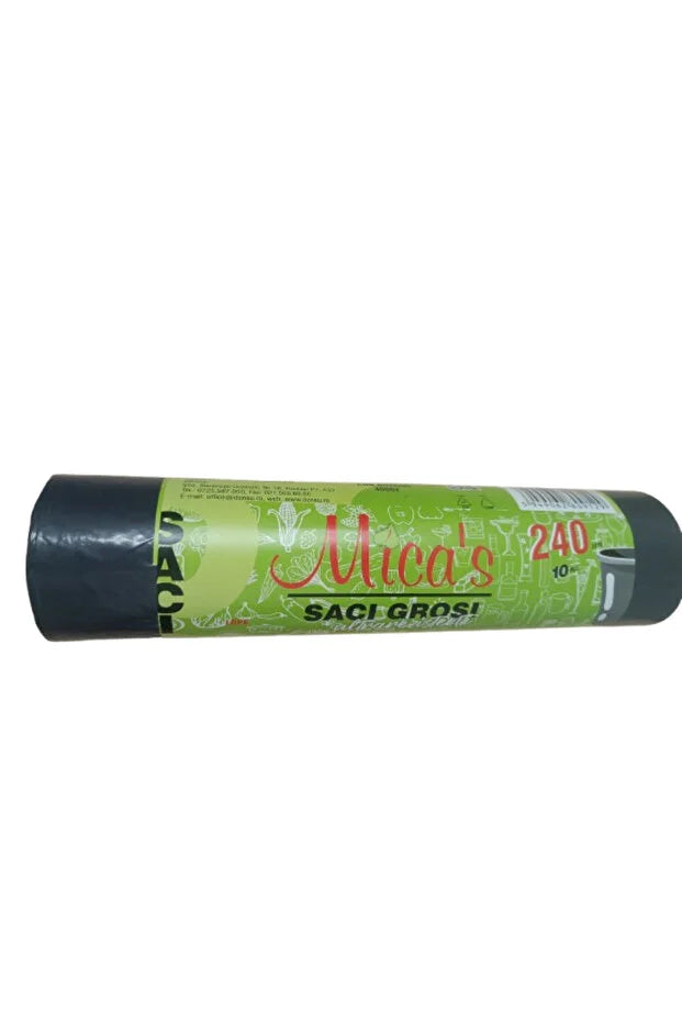 MICAS SACI MENAJERI LDPE 240L 10BUC