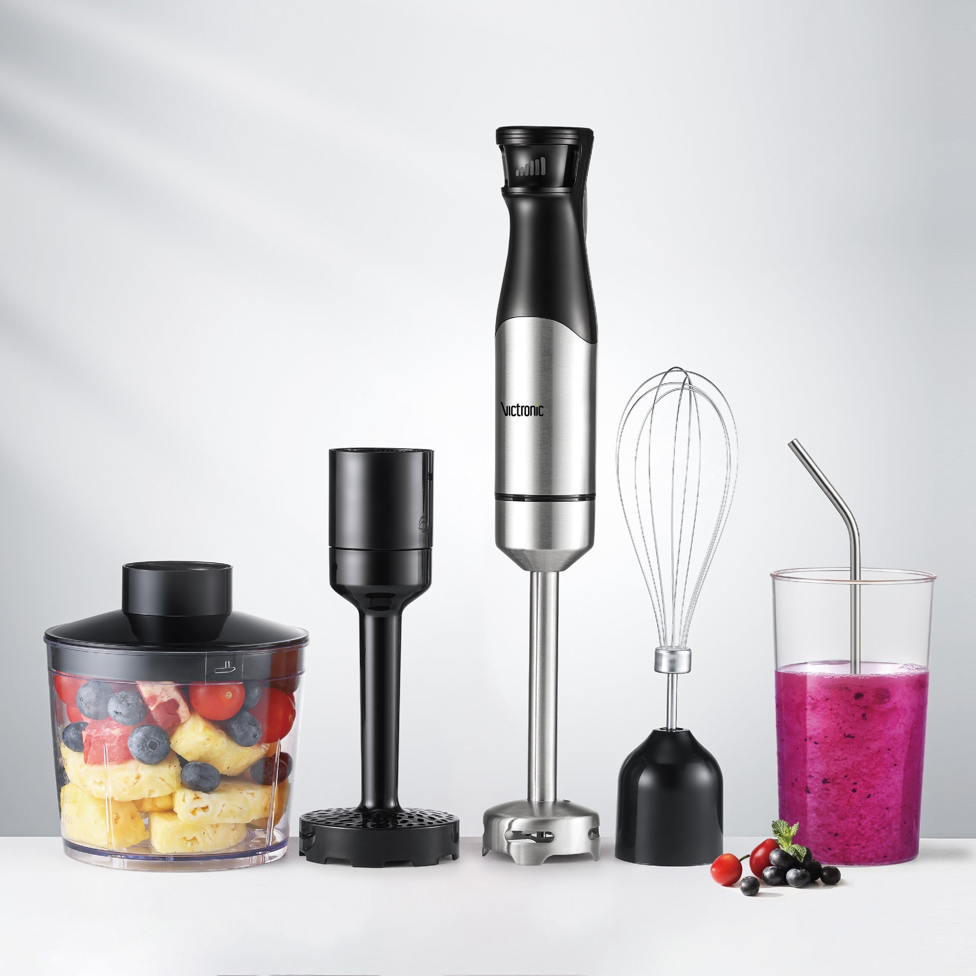 Pasator multifunctional, 5 in 1, 1200 W, Victronic