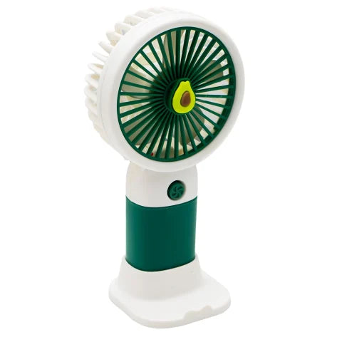 Pachet x3 Mini Ventilator Portabil cu Suport, Reîncărcabil USB – Silențios, Design Compact